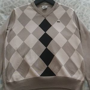 Lacoste Argyle Sweater
